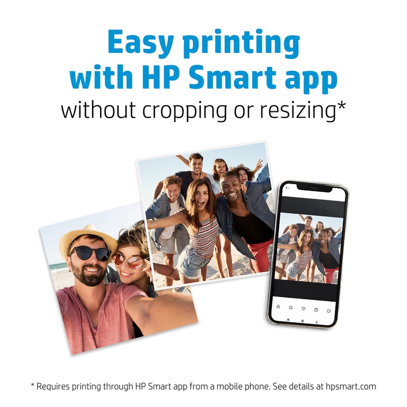 HP Advanced Photo Paper  Glossy  5x5 in  20 sheets (49V50A) White - Image 5