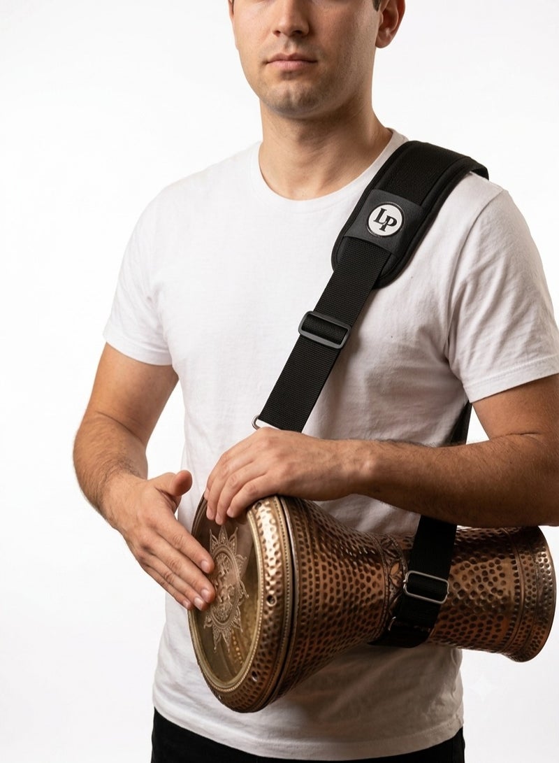 LP Drum strap with black shoulder pad - Image 1