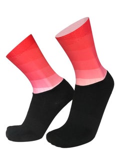 Breathable Gradient Short Socks