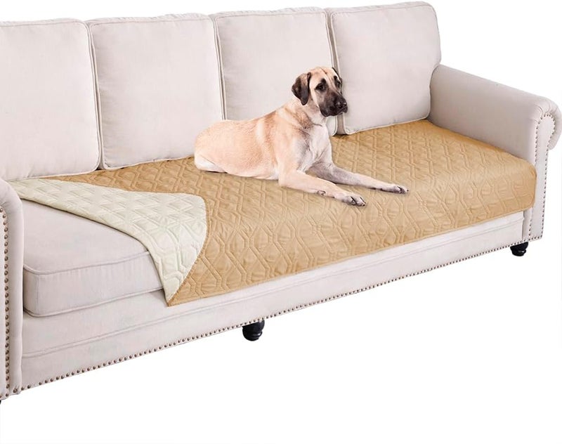 Ameritex Waterproof Dog Bed Cover Pet Blanket for Furniture Bed Couch Sofa Reversible - Image 1