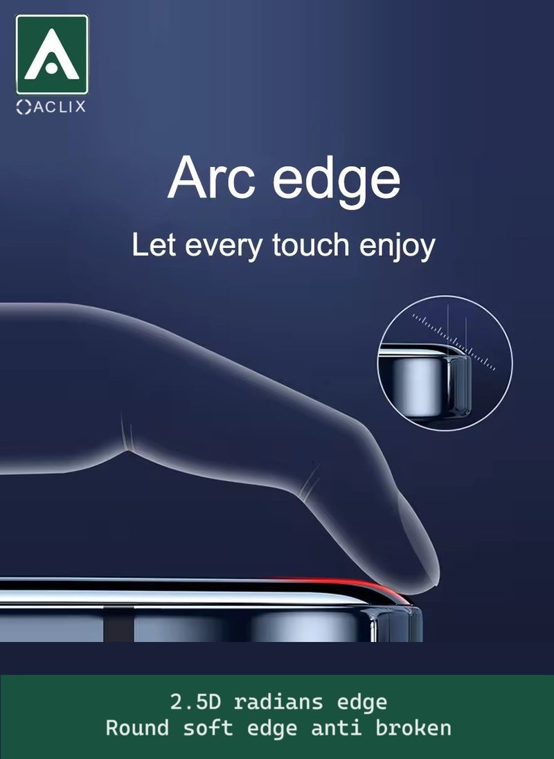 ACLIX 4 Pieces Antistatic ESD Dustproof Premium Quality High Definition Tempered Glass Screen Protector Designed For Samsung Galaxy A70 - Image 4