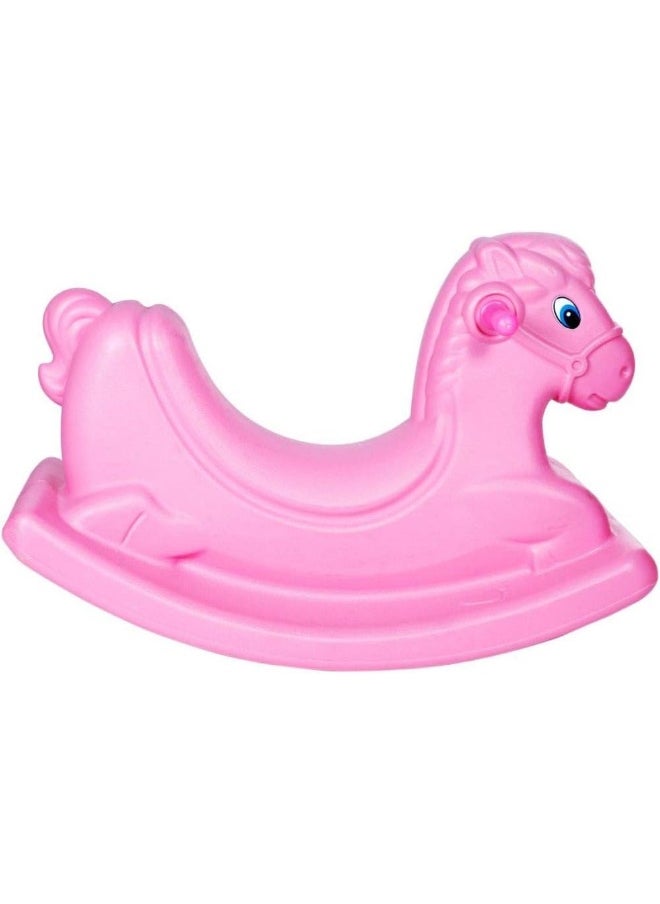Rainbow Toys RBW TOYS Horse Rocker SeeSaw For Kids Toddler Rocking Horse Toys See-Saw Activities  - Image 2
