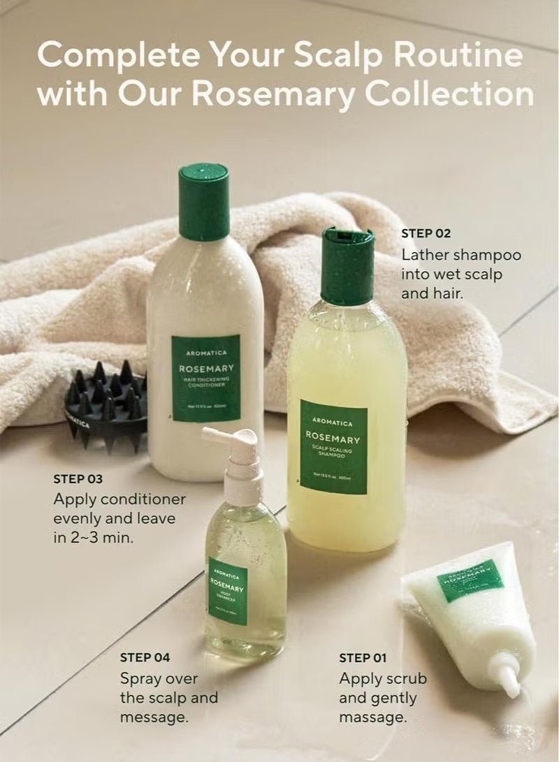 Aromatica, Root Enhancer, Rosemary, 3.3 fl oz (100 ml) - Image 3