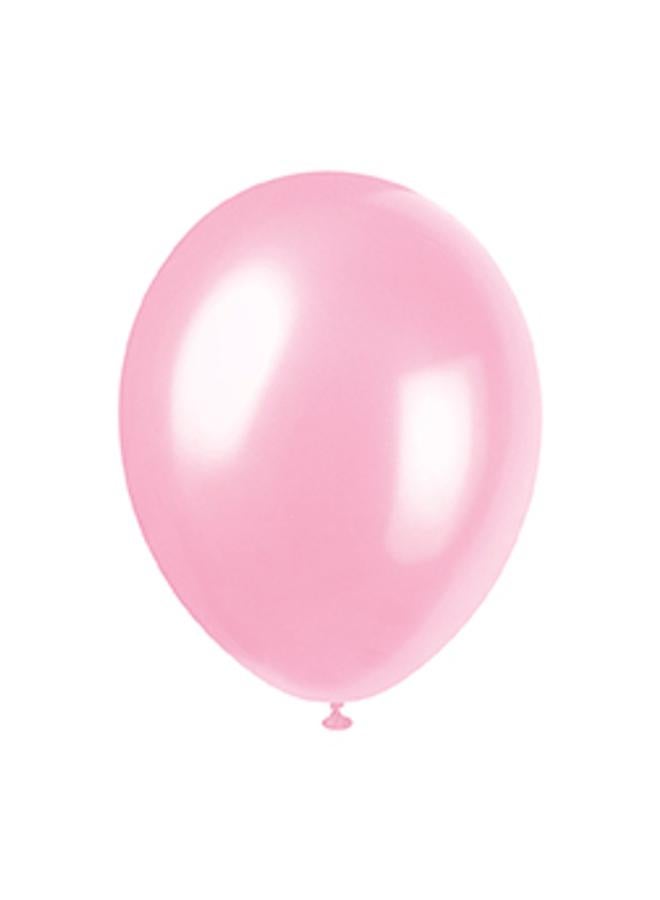 Unique 12'' Pack Of 8 Pearl Crystal Pink - Image 2