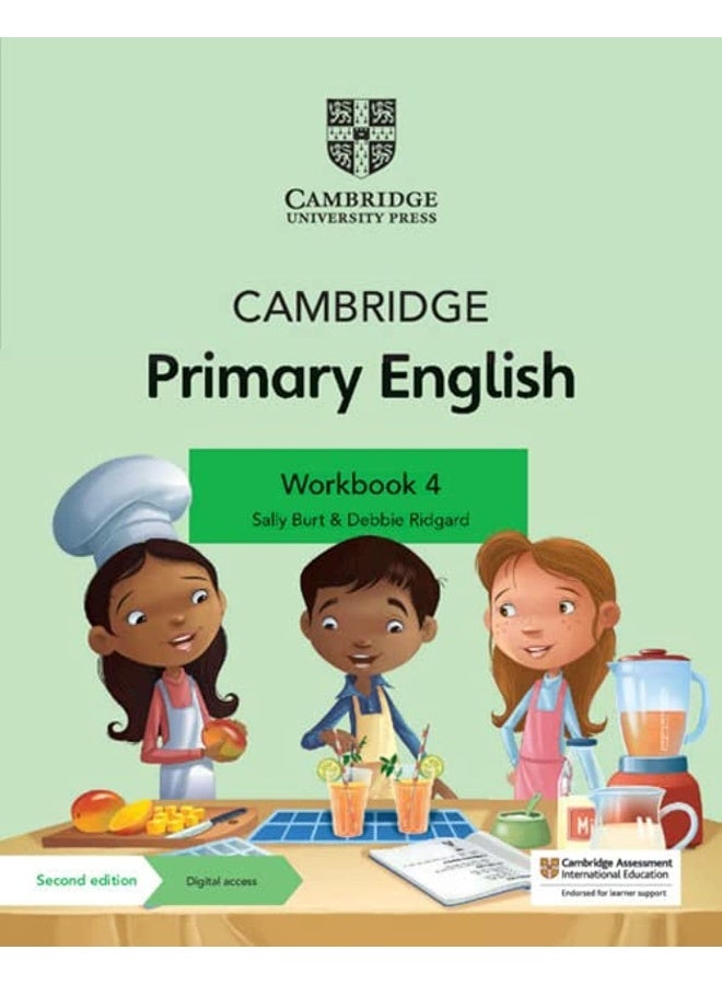 Cambridge Primary English Workbook 4 with Digital Access (1 Year) 
