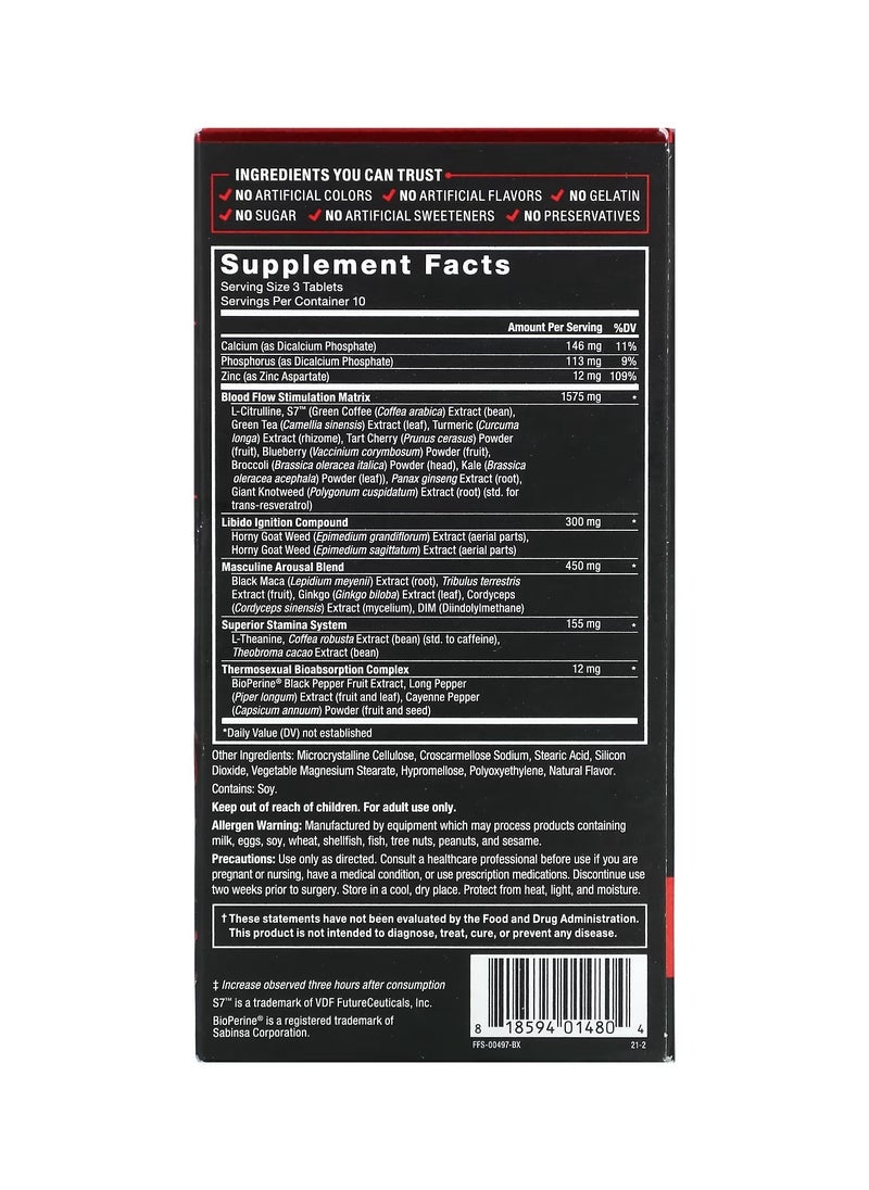 Force Factor SCORE! XXL - 30 Tablets  - Image 2
