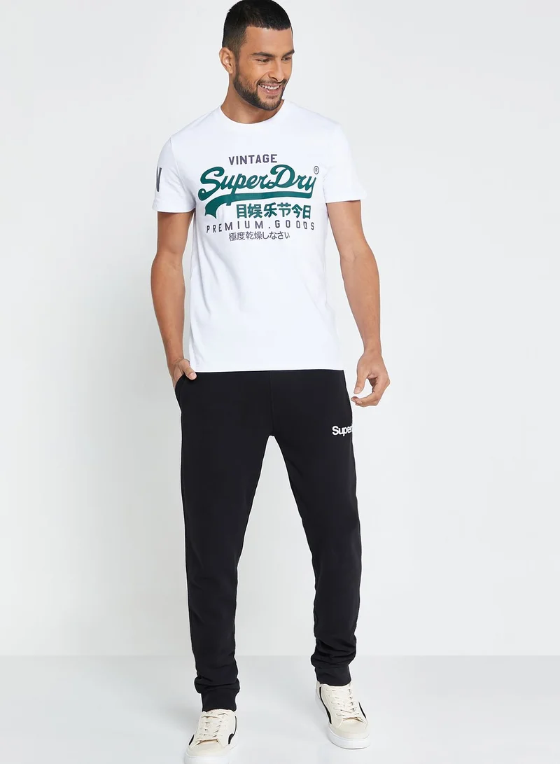 Superdry Logo Cuffed Sweatpants