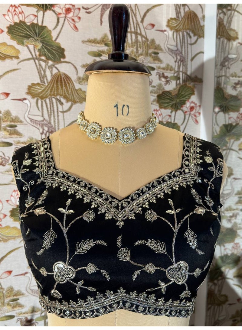 Designer Jalpari Silk Lehenga with Georgette Dupatta & Heavy Can-Can Flair