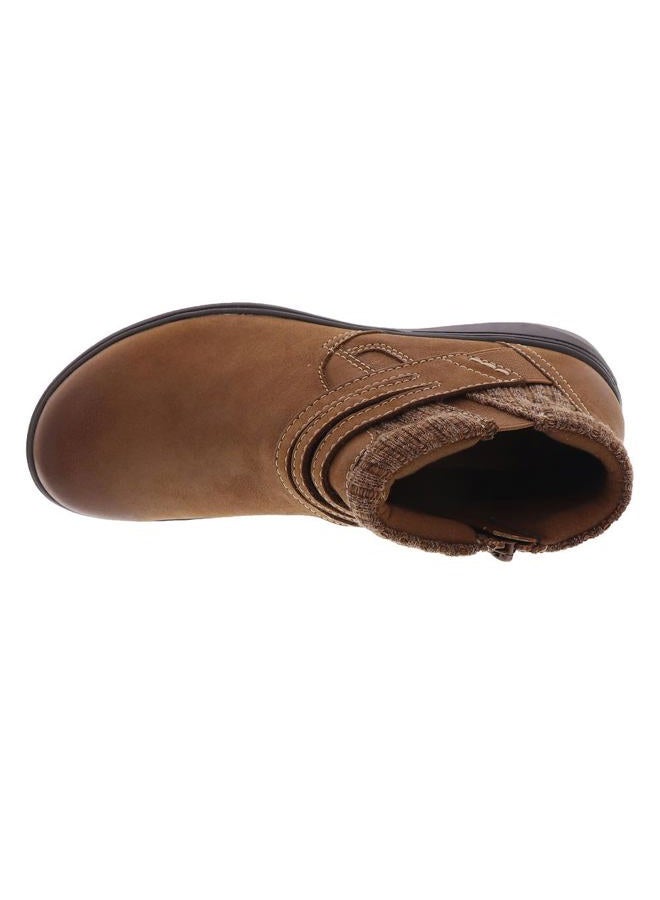 clarks Women's Carleigh Lane Ankle Boot, Dark Tan Nubuck, 5 - Image 2