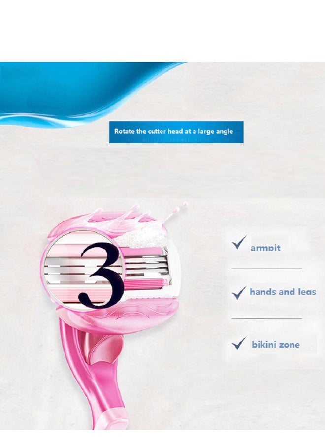 Venus Razor Triple Blade  Razor Pack Of 3 - Image 3