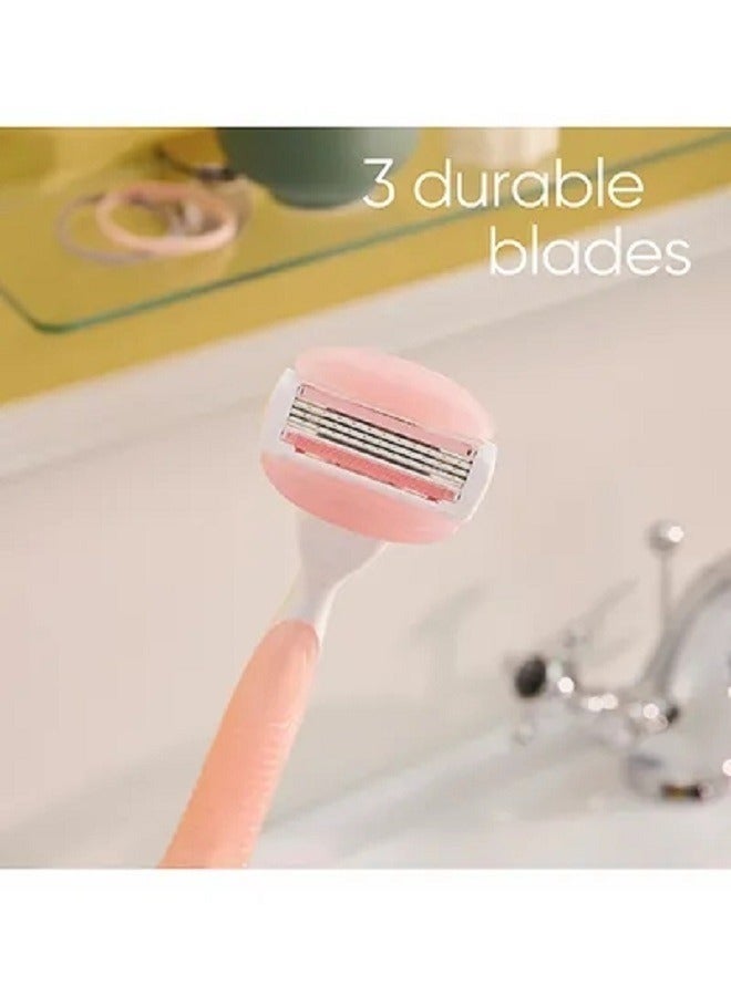 Venus Razor Triple Blade  Razor Pack Of 3 - Image 4