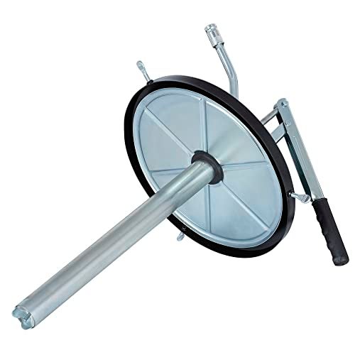 AFF Bulk Grease Filler Pump with 11 1-/8" Rubber-Lined Follower Plate, Fits 5-Gallon Pails, 8038 - Image 2