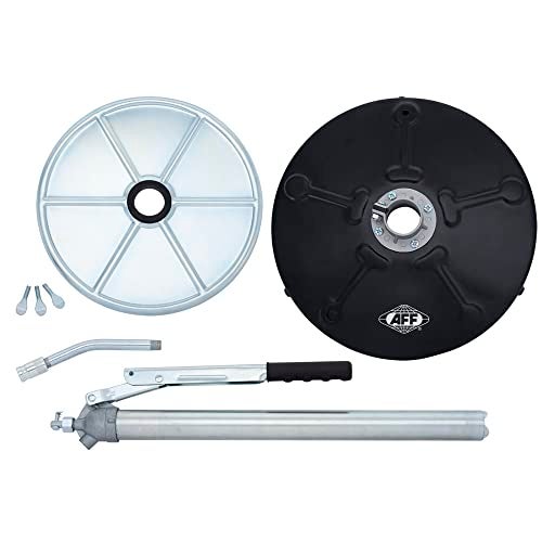 AFF Bulk Grease Filler Pump with 11 1-/8" Rubber-Lined Follower Plate, Fits 5-Gallon Pails, 8038 - Image 4