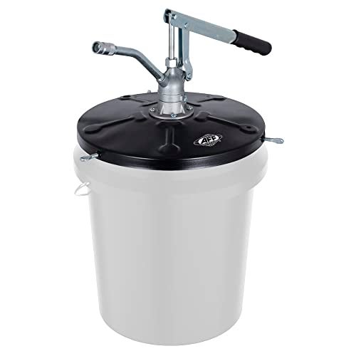 AFF Bulk Grease Filler Pump with 11 1-/8" Rubber-Lined Follower Plate, Fits 5-Gallon Pails, 8038 - Image 5