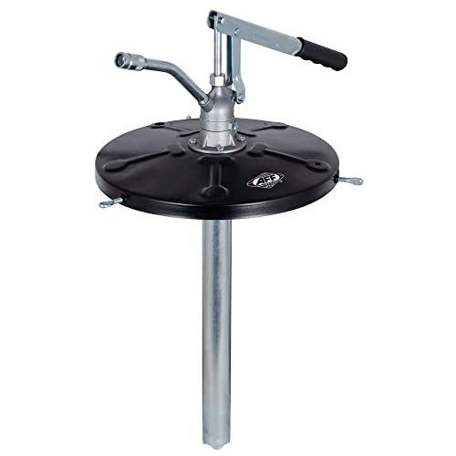 AFF Bulk Grease Filler Pump with 11 1-/8" Rubber-Lined Follower Plate, Fits 5-Gallon Pails, 8038 - Image 1