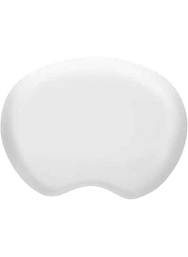 Soft Foam White Non Slip Bath Pillow Headrest For Tub Home Spa Relaxation - Image 1