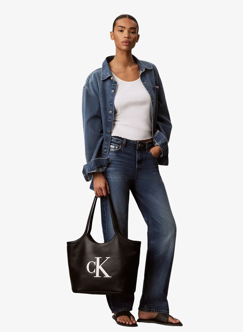 Calvin Klein  Embossed Monogram Tote Bag for Women | Best Price UAE