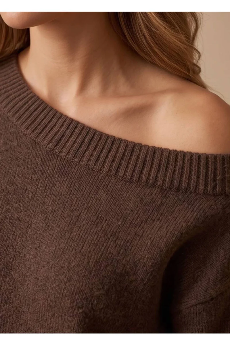 رايفان RYVAN Textured Knit Pullover Sweater