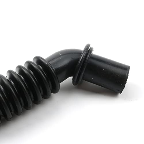 Jetuplusllc 2 قطع أغطية أسلاك باب نافذة الطاقة بتصميم أكورديون Z بطول 4" وفتحة 3/4" - Image 4