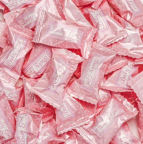Candy Envy  Baby Girl Buttermints  13 oz Bag  100 Individually Wrapped Candy Mints  Baby Shower Favors - Image 5