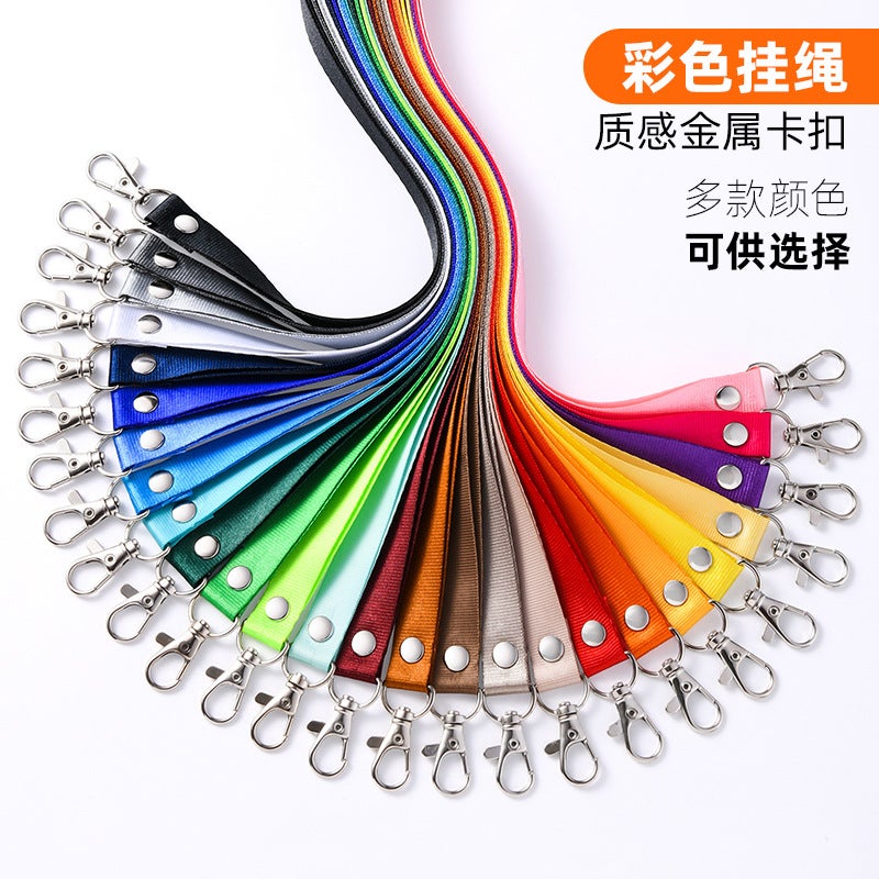1.5 Lobster Clasp Hardware Lanyard Metal Buckle Strap For Work Employee Id Student Bus Factory Badge Card - Image 3