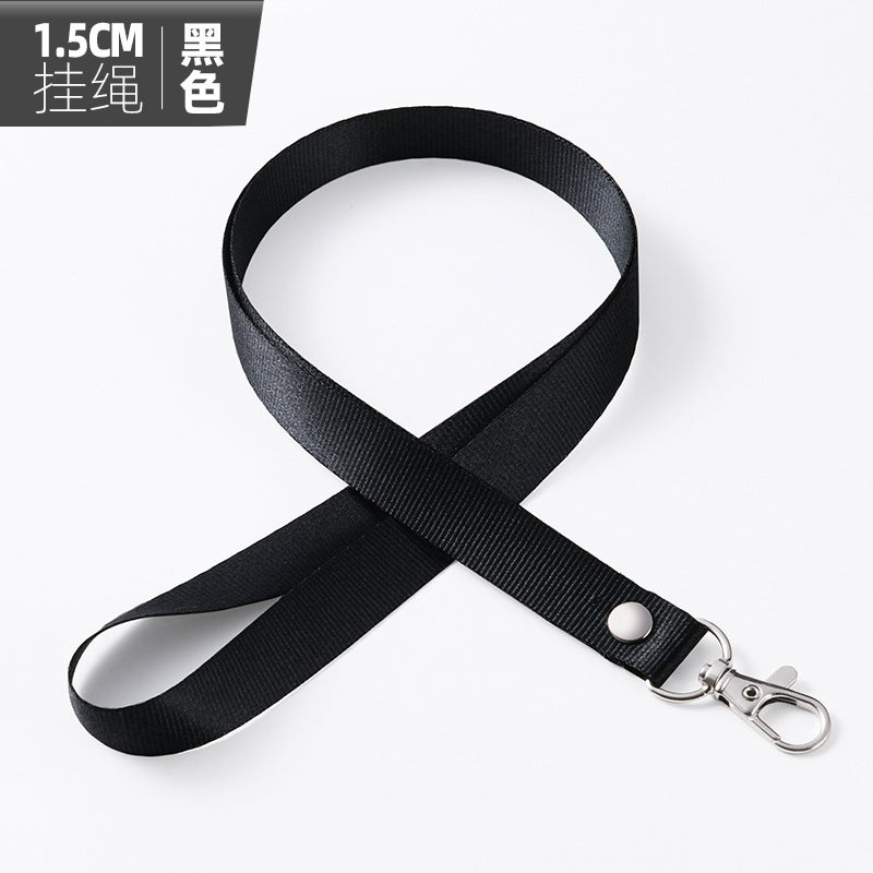 1.5 Lobster Clasp Hardware Lanyard Metal Buckle Strap For Work Employee Id Student Bus Factory Badge Card - Image 1