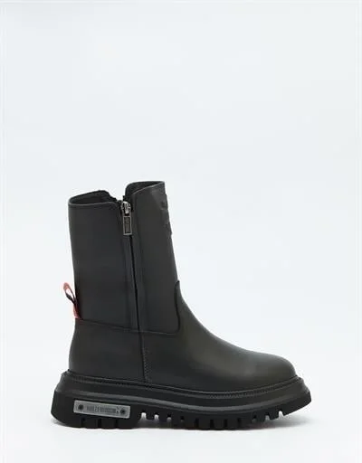 HARLEY DAVIDSON River Women's Black Leather Boots