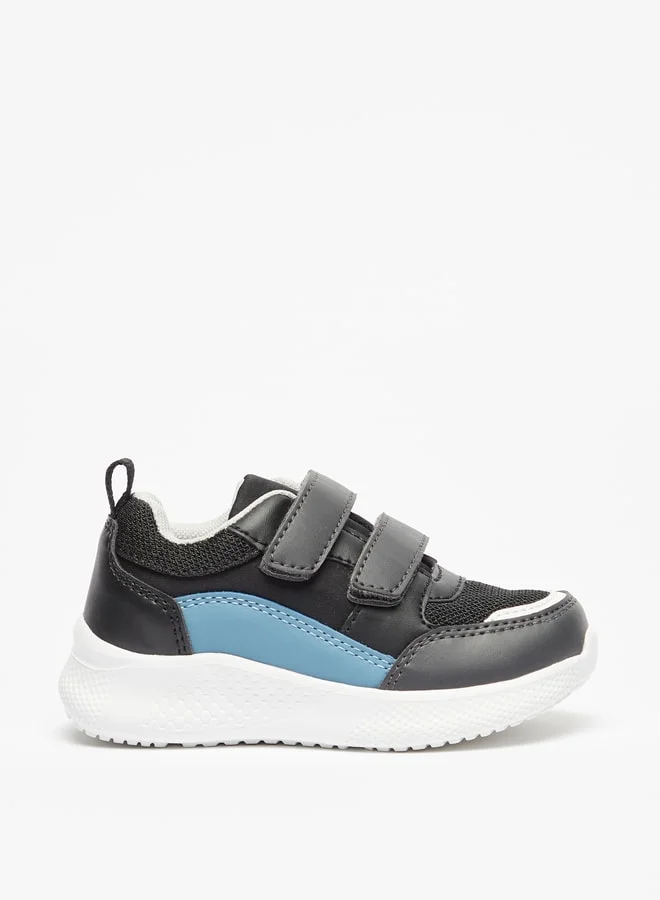 LBL by Shoexpress Boy's Paneled Sports Shoes with Hook and Loop Closure