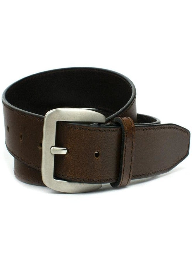 Nickel Smart Casual Brown Belt II - 38" - Image 4