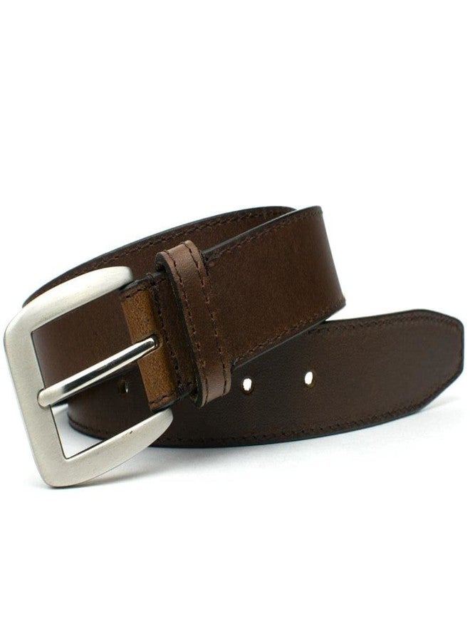 Nickel Smart Casual Brown Belt II - 38" - Image 5