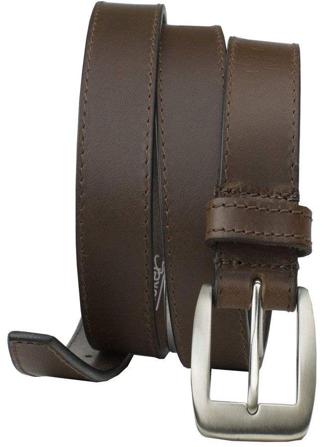 Nickel Smart Casual Brown Belt II - 38" - Image 1