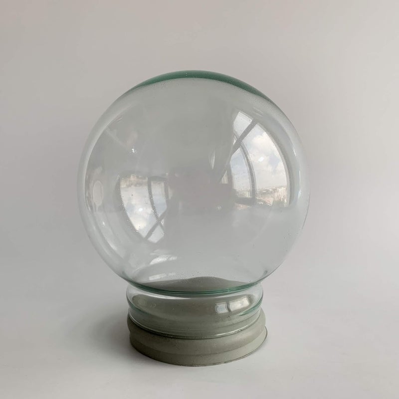 Youda DIY Empty Glass Snow Globe Kit - Water Globe Accessories (D80mm) - Image 3