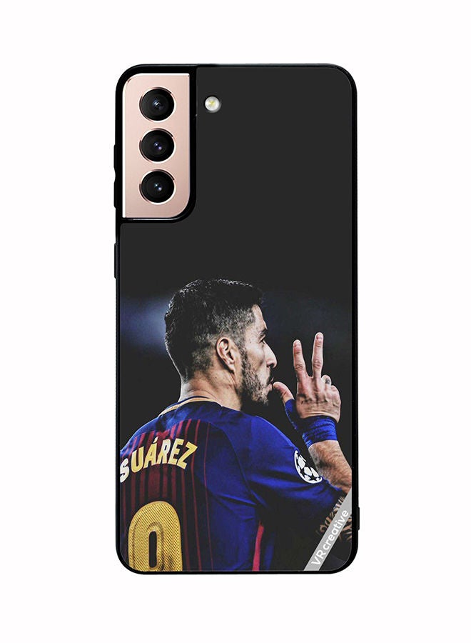 VR CREATIVE Protective Case Cover For Samsung Galaxy S21 Plus 5G Saurez Design Multicolour - Image 1