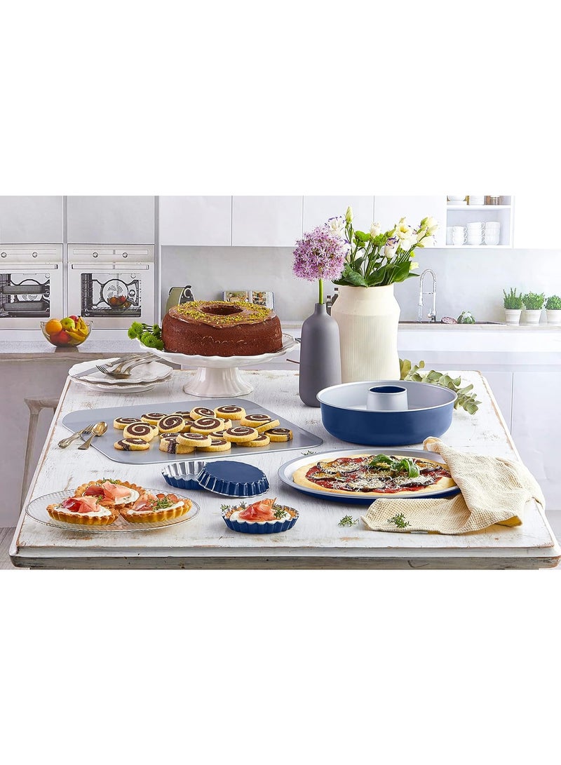 Guardini Xbake Steel Flan Tin Stainless Steel Cake Tin Baking Mould 28Cm X 11Inch - Image 4