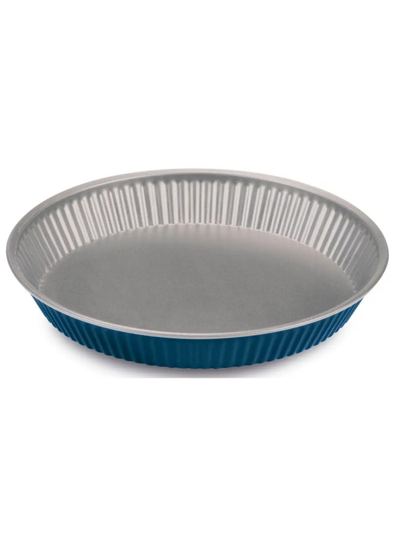 Guardini Xbake Steel Flan Tin Stainless Steel Cake Tin Baking Mould 28Cm X 11Inch - Image 1