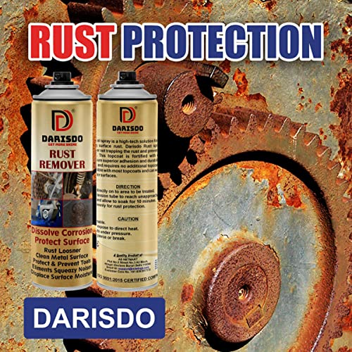 Darisdo Rust Remover & Carburetor Choke Cleaner Engine Cleaner Protect Against Corrosion (500+500 ml) - Image 5