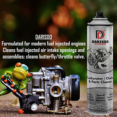 Darisdo Rust Remover & Carburetor Choke Cleaner Engine Cleaner Protect Against Corrosion (500+500 ml) - Image 2