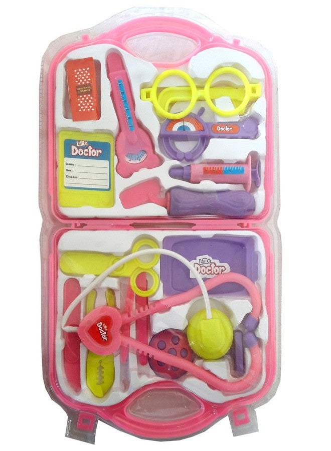 SK Craft Doctor Kit Toys for Kids, Doctor Kit Pretend Play Doctor Play Set Medical Carry case Nurses Toy Set Fun Toy Gift Early Education for Kids - Image 2