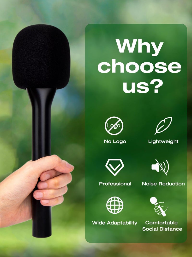 SUNMON Handheld Wireless Mic Stand for DJI Mic, Holder for DJI Mic 2, DJI Microphone Interview Handheld Mount Adapter for DJI Mic1/ 2 - Image 4