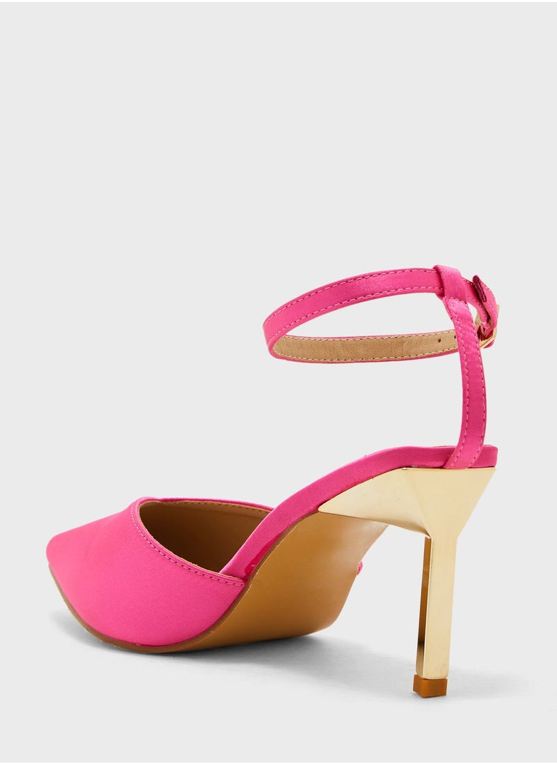 Ginger - Back Strap Pumps - Image 1