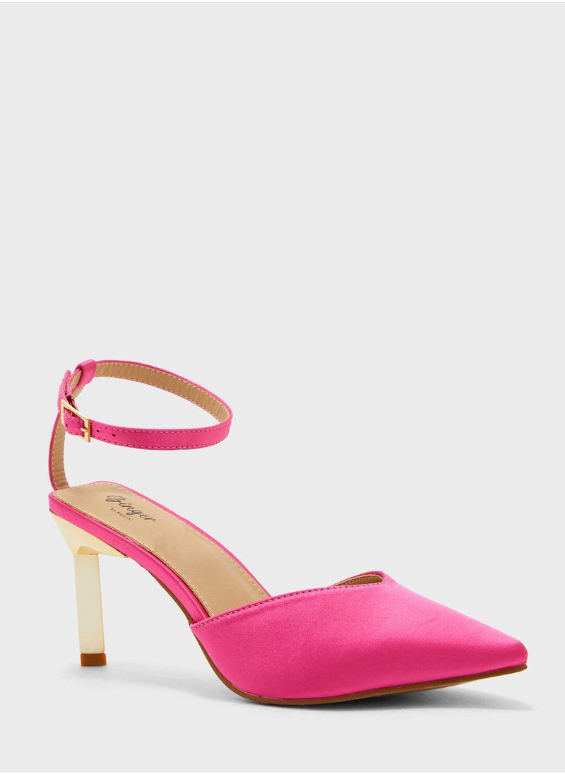 Ginger - Back Strap Pumps - Image 1