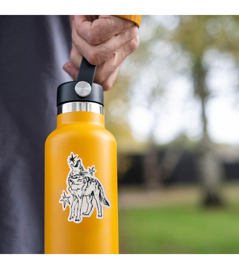 Howl At The Stars Vinyl Decal Sticker 1pc for Laptops Phones Notebooks - Image 3