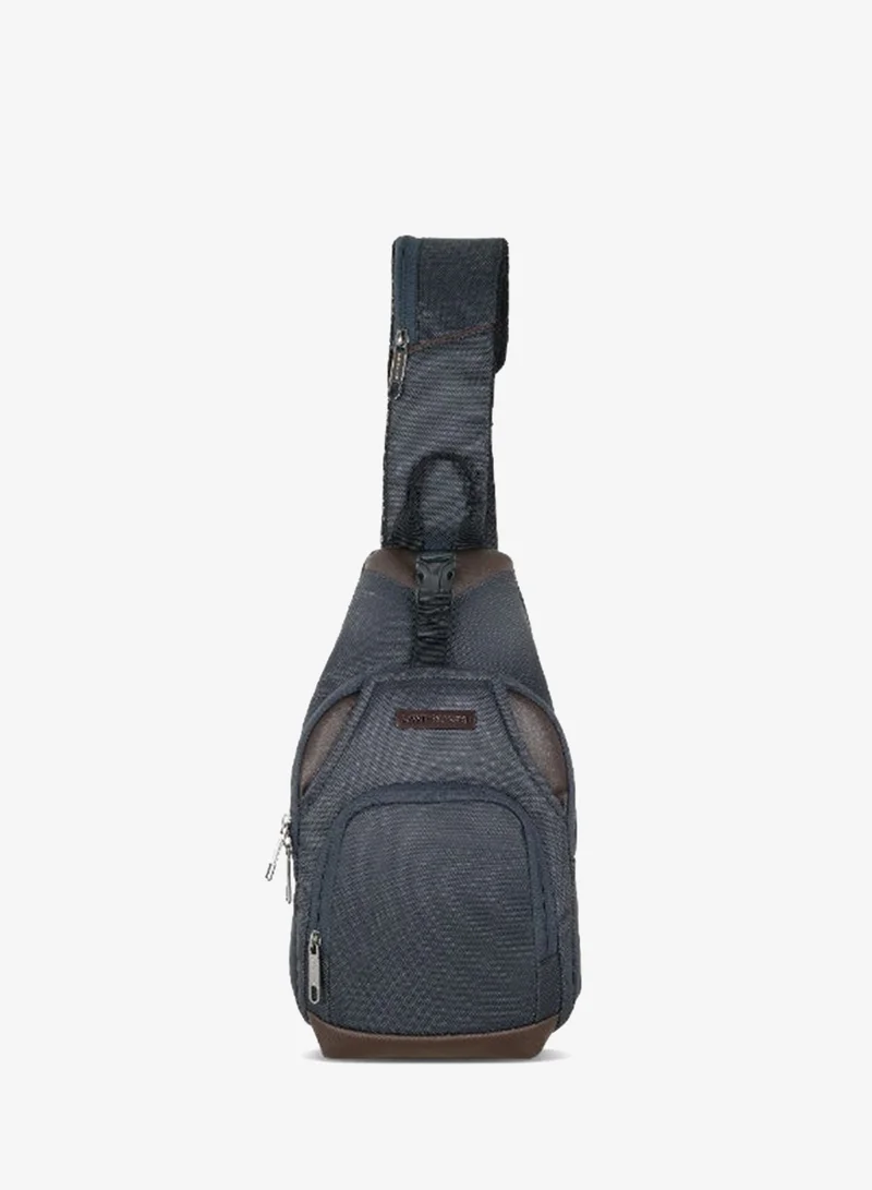 Lavie sport Atmos cheststrap sling Crossbody (C.Blue/Choco)