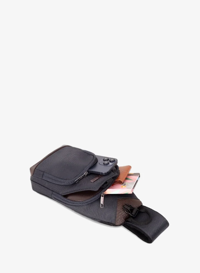 Lavie sport Atmos cheststrap sling Crossbody (C.Blue/Choco)