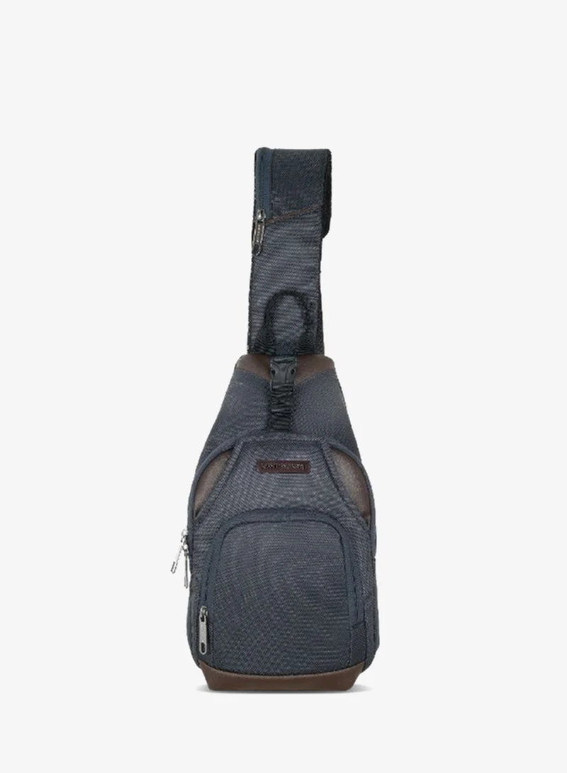 Lavie  sport Atmos cheststrap sling Crossbody (C.Blue/Choco)  | Best Price UAE