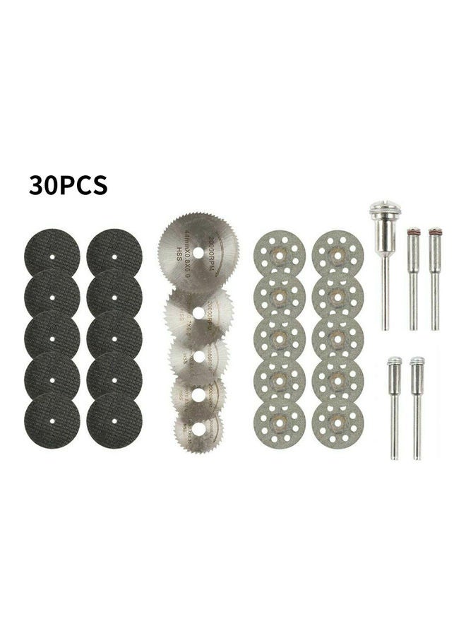 30-Piece Mini Sawing Blading for Electric Grinder Multicolour 15 x 5 x 10cm - Image 2