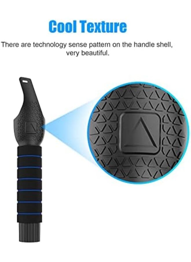 wisfunlly - Dual Handles Extension Grips For Oculus Quest Quest 2 Or Rift S Controllers Playing Beat Saber Games - Image 1