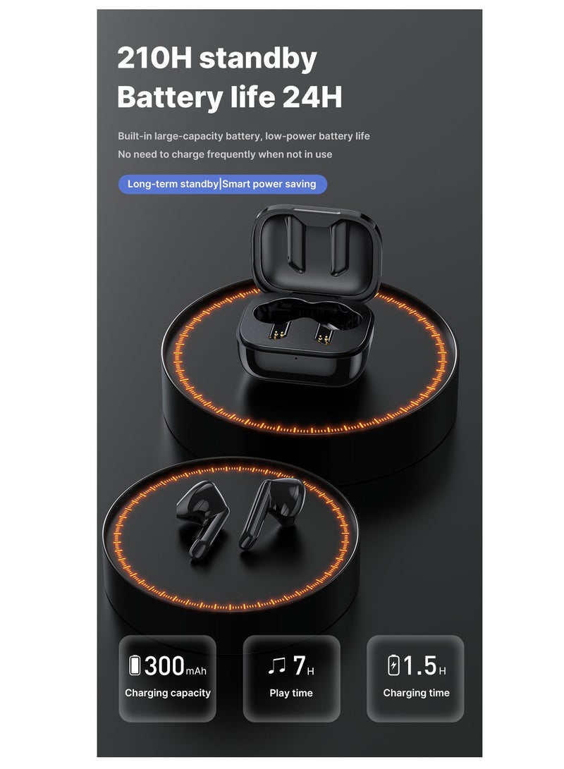 Awei T36 Wireless Sports Earphones, Bluetooth 5.3, Noise Cancelling, Waterproof, In-Ear, Microphone, Touch Control. Green - Image 5