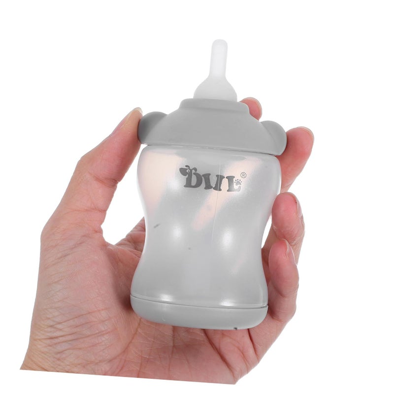 2PCS Portable Pet Nursing Bottle For Newborn Puppies Kittens Soft Feeding Bottle Heat Resistant Travel Outdoor Use - Image 5