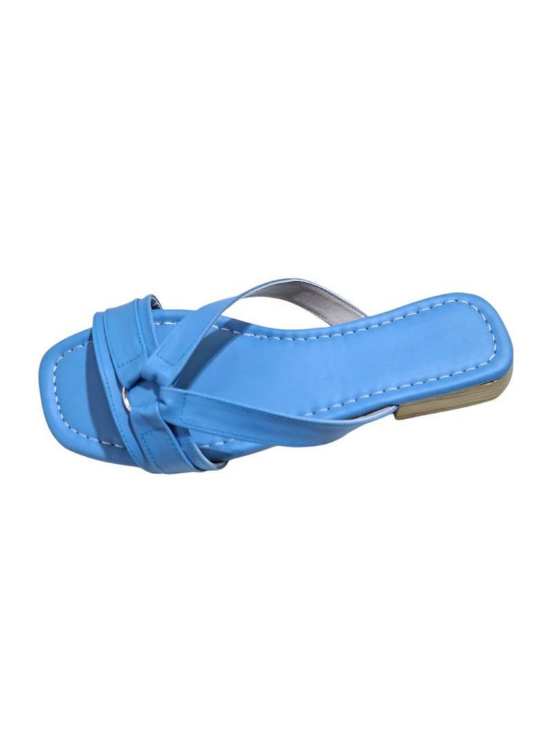 Karisma Flat Simple Design Strappy Slippers - Image 3